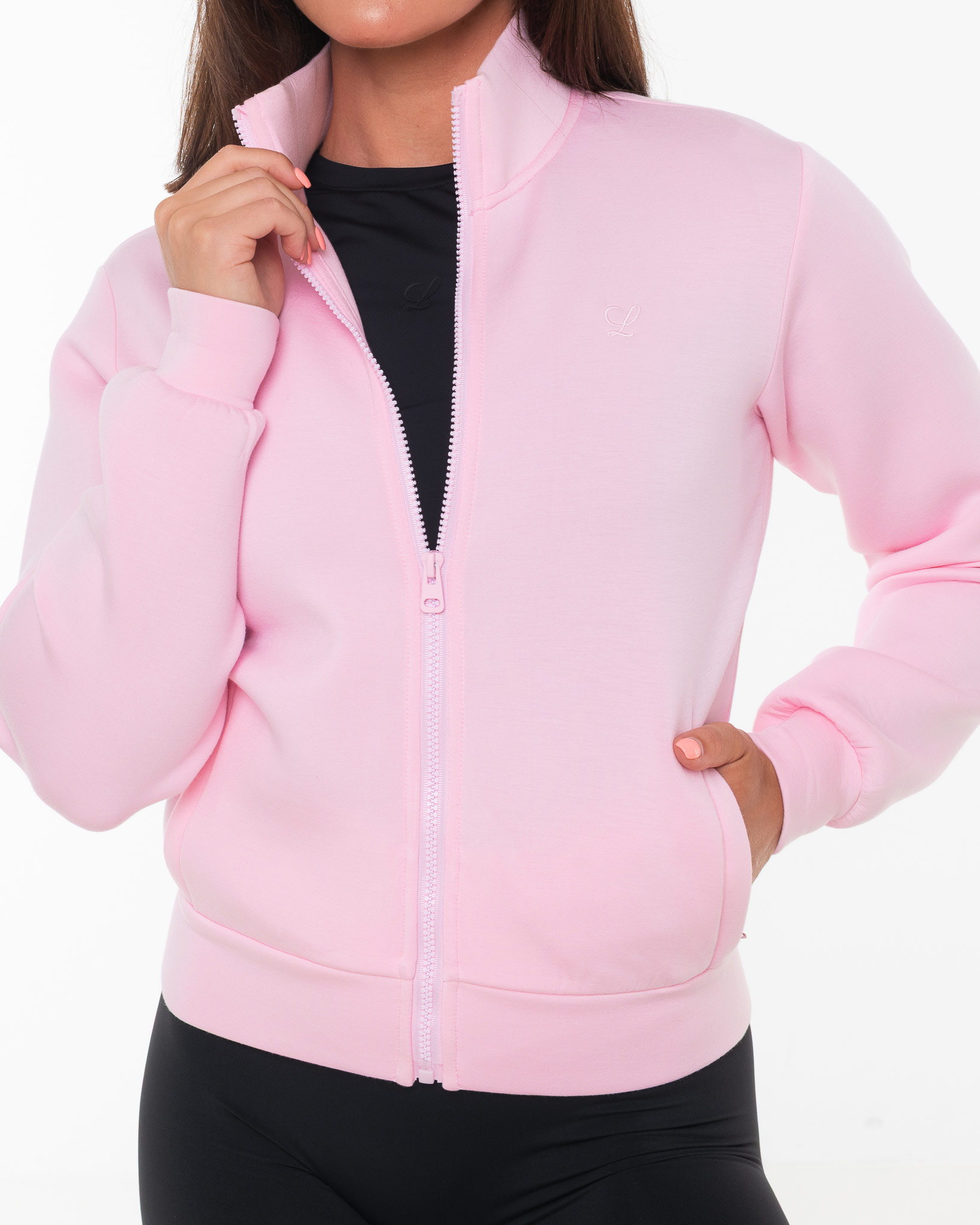 Pink Zip Jacket