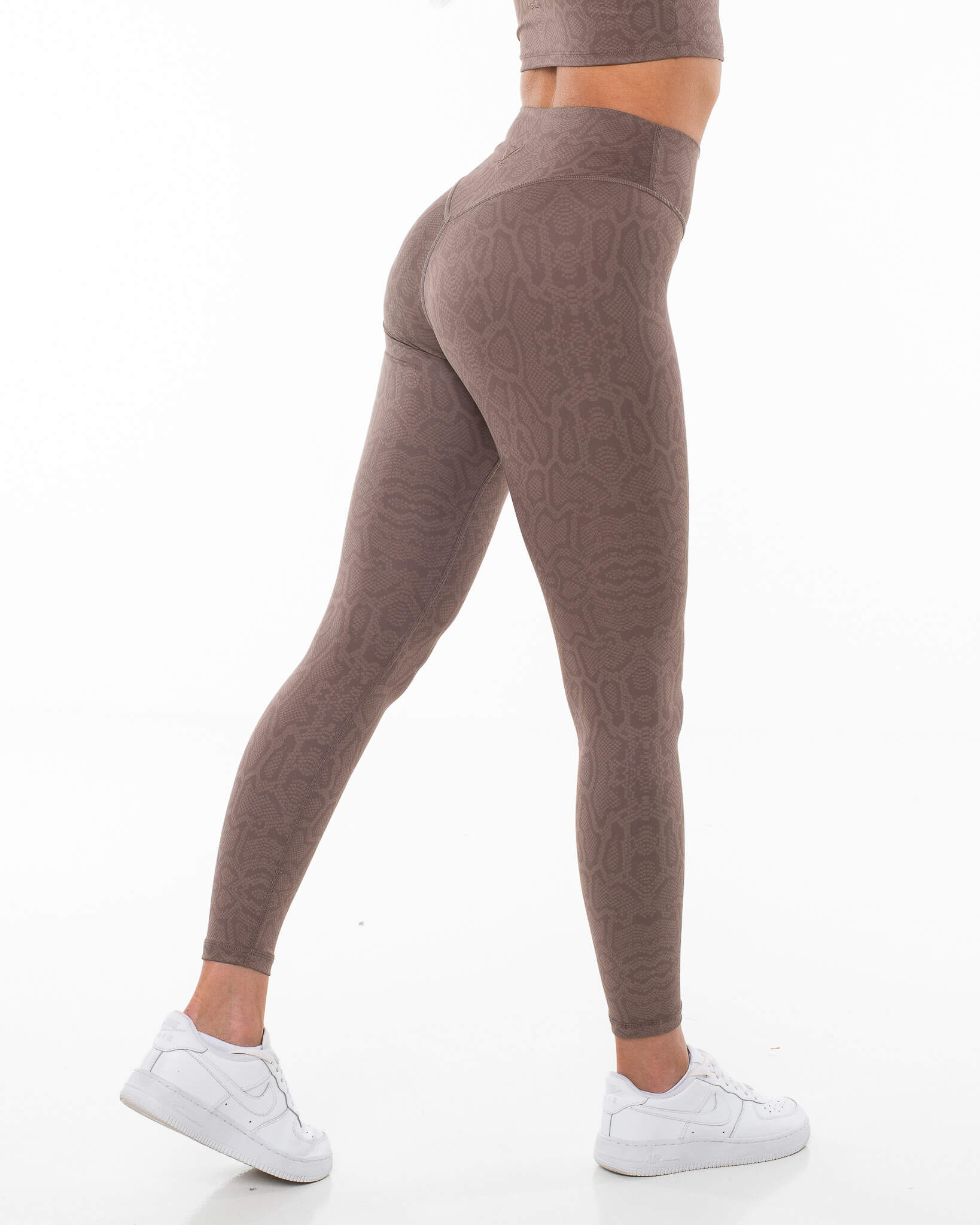 Brown Snake Leggings