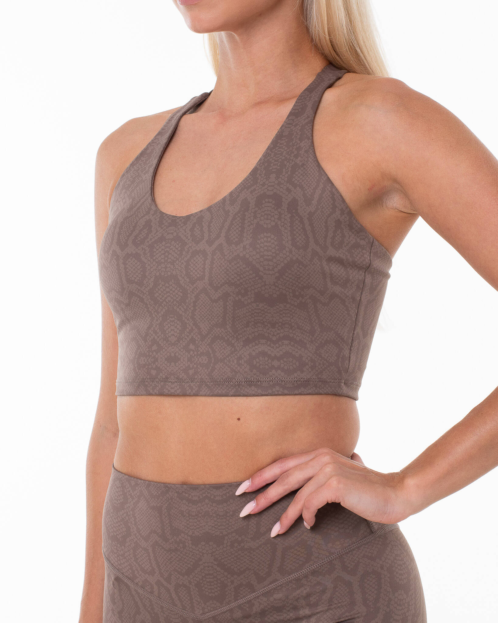 Brown Snake Bra