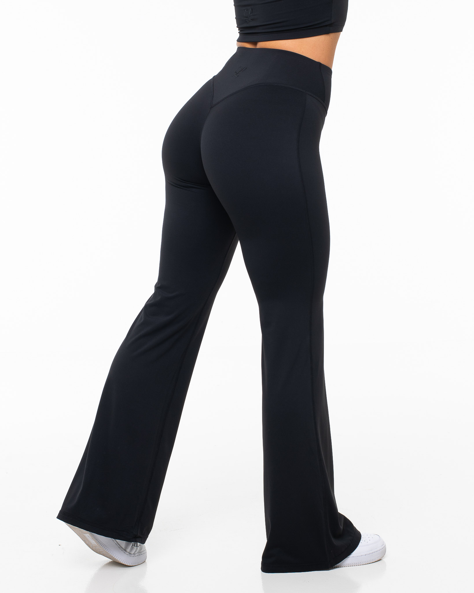 SilkFlow Stay-Up Flared Bottoms